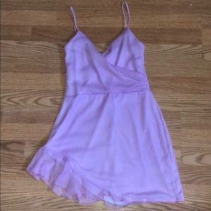 kayden chiffon frill dress